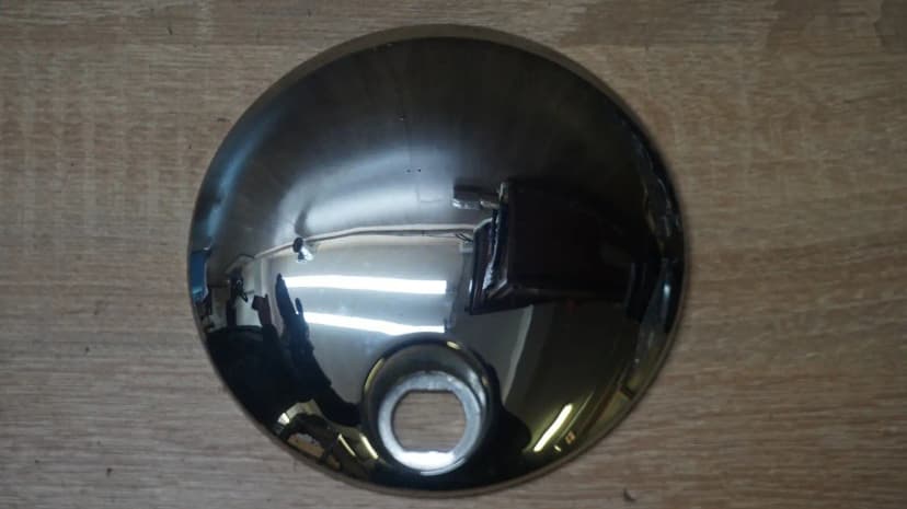 Harley Davidson Fuel Door Cover Chrome