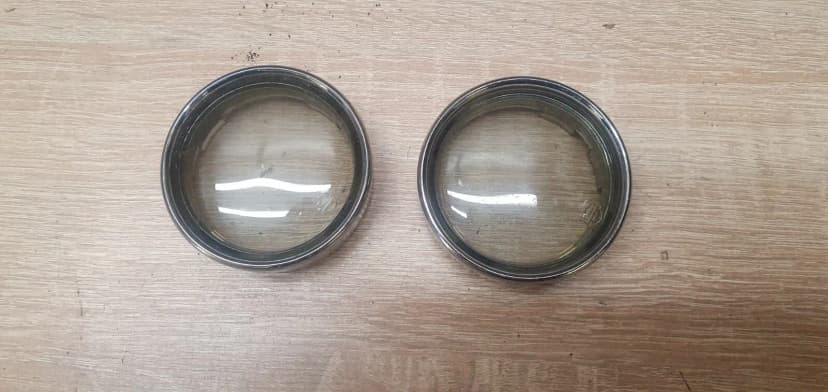 Harley Davidson Smoked Turn Signal Lens With Chrome Trim