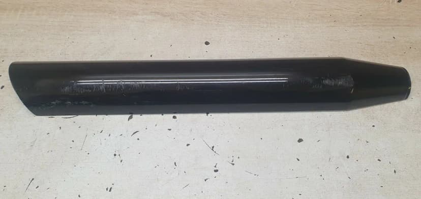 Harley Davidson Black Exhaust Heat Shield / Guard / Header / Cover