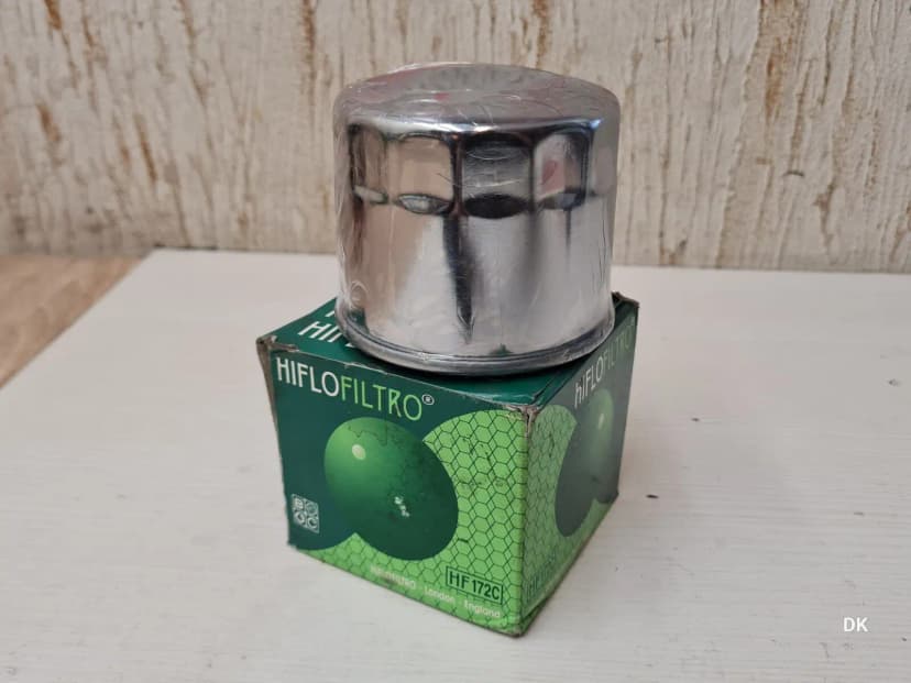 Harley Davidson Chrome Oil Filter 63782-80 HIFLOFILTRO