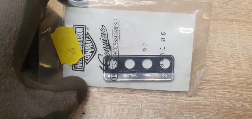 Harley Davidson Sportster 86-91 Indicator Lamps TRIM 68491-86
